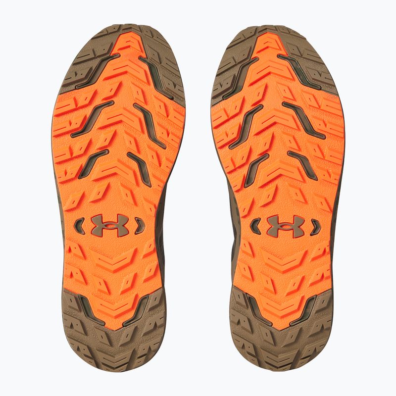 Încălțăminte de alergare pentru bărbați Under Armour Charged Bandit Trail 3 marine od green/bayou/ares red 5