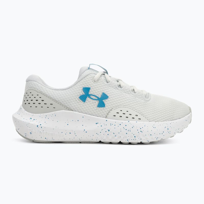 Încălțăminte de alergare pentru femei Under Armour Charged Surge 4 distant gray/halo gray/ether blue 2