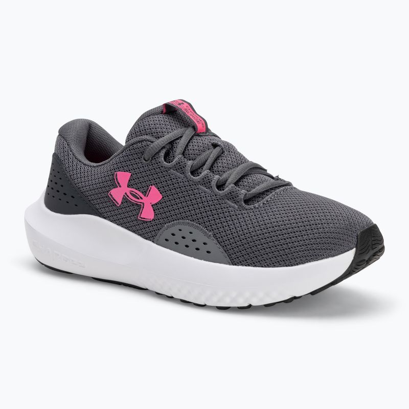 Încălțăminte de alergare pentru femei Under Armour Charged Surge 4 castlerock/anthracite/aero pink