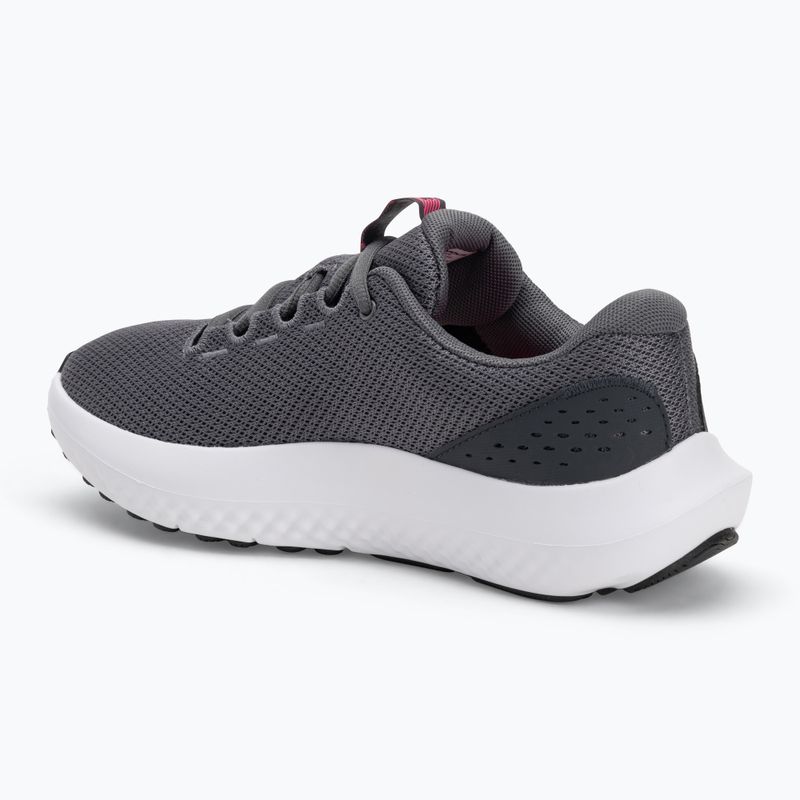 Încălțăminte de alergare pentru femei Under Armour Charged Surge 4 castlerock/anthracite/aero pink 3