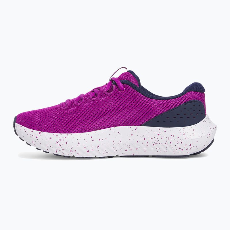 Încălțăminte de alergare pentru femei Under Armour Charged Surge 4 andromeda purple/midnight navy/midnight navy 2