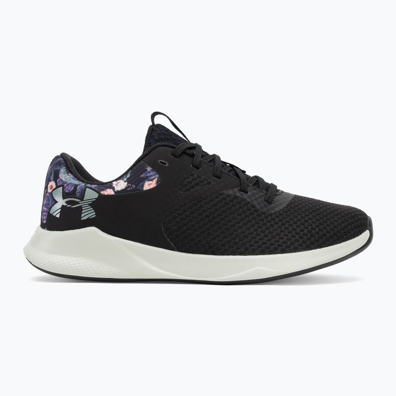 Încălțăminte de antrenament pentru femei  Under Armour Charged Aurora 2+ black/hydro green/metallic warm silver 2