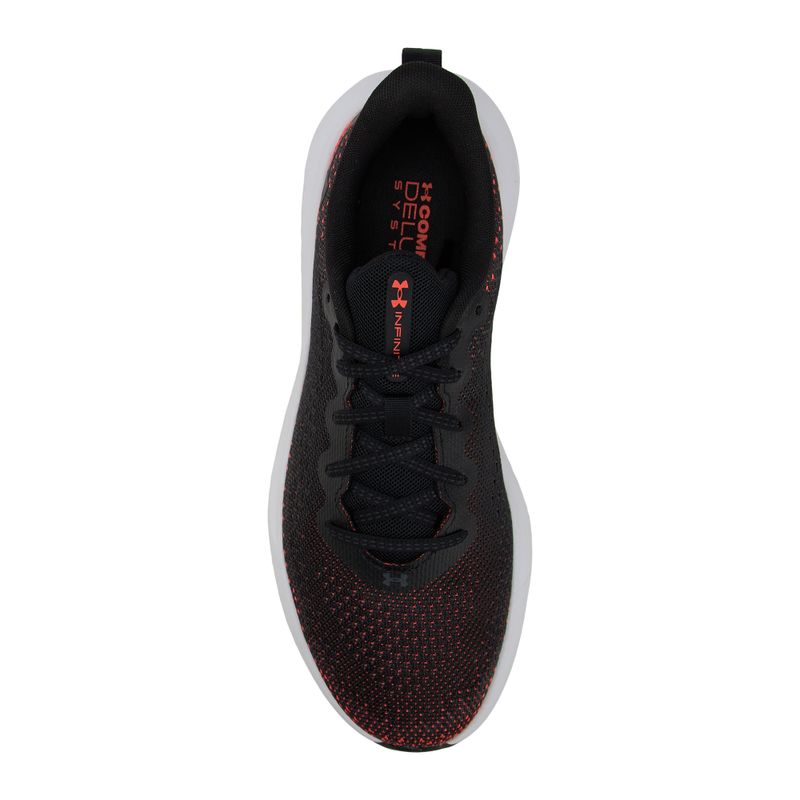 Încălțăminte de alergare pentru bărbați Under Armour Infinite black/ares red/black 5