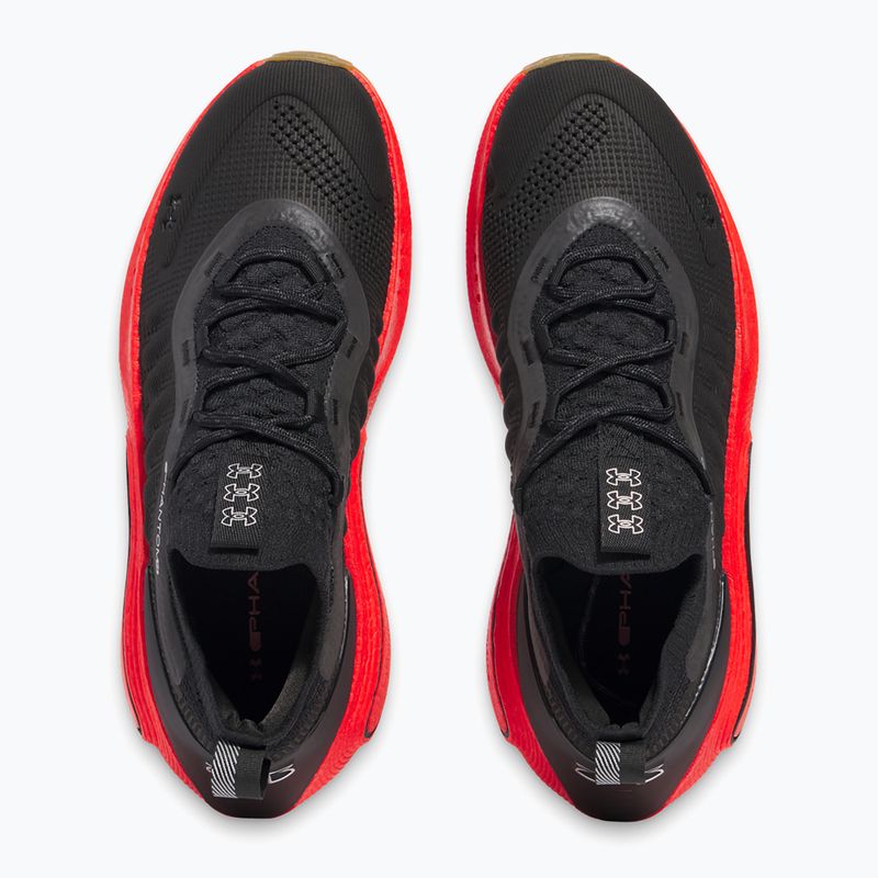 Încălțăminte pentru bărbați  Under Armour Phantom 4 black/lava red/metallic silver 11