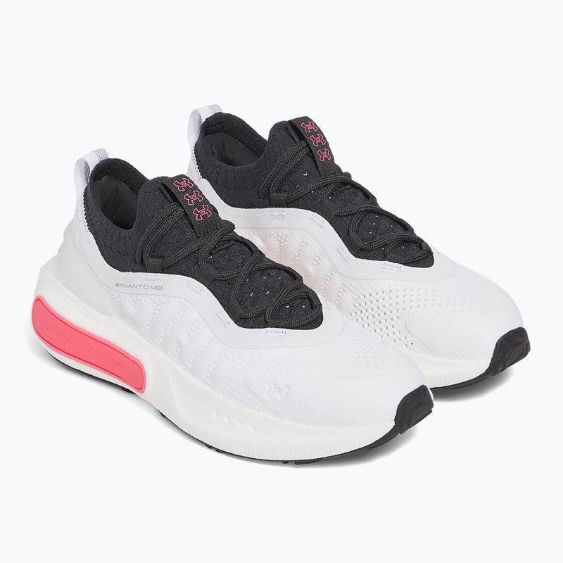 Încălțăminte pentru femei Under Armour Phantom 4 white/anthracite/super pink 3