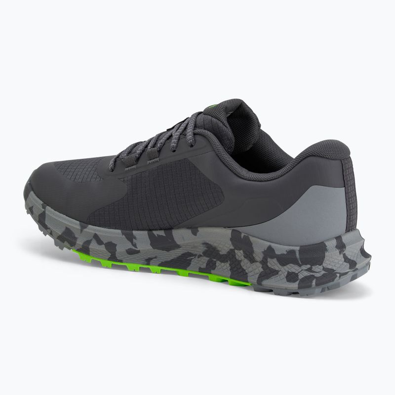 Încălțăminte de alergare pentru bărbați Under Armour Charged Bandit Trail 3 castlerock/steel/hyper green 3