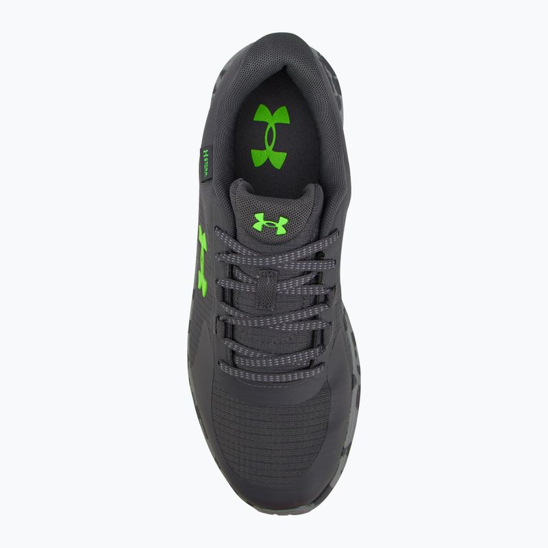 Încălțăminte de alergare pentru bărbați Under Armour Charged Bandit Trail 3 castlerock/steel/hyper green 5