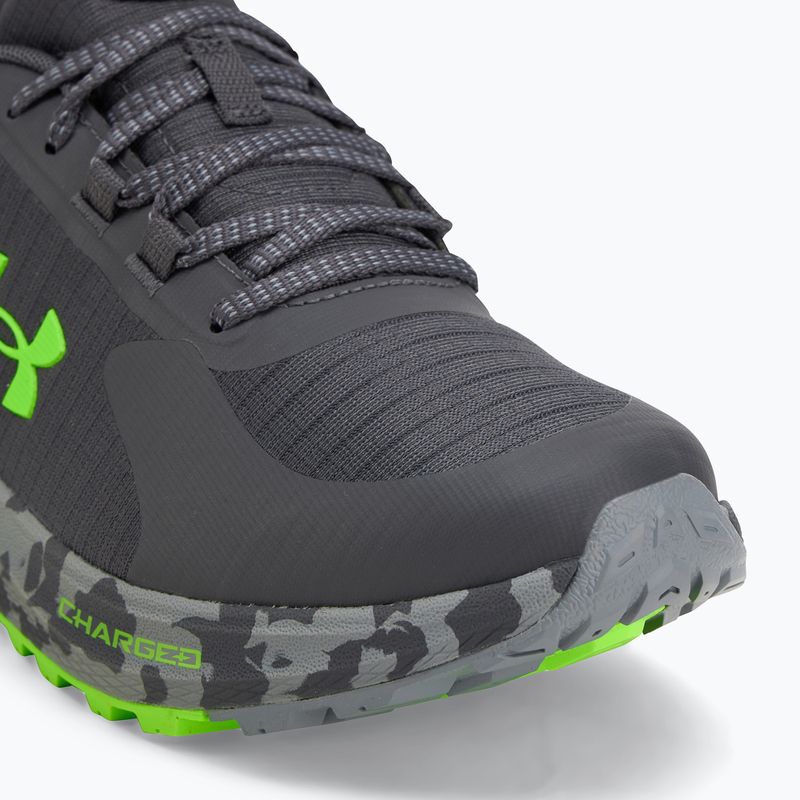 Încălțăminte de alergare pentru bărbați Under Armour Charged Bandit Trail 3 castlerock/steel/hyper green 7