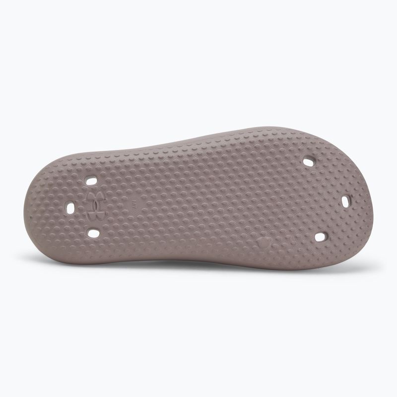 Papuci pentru bărbați Under Armour Locker V Slide gray dawn/gray dawn/gray dawn 4