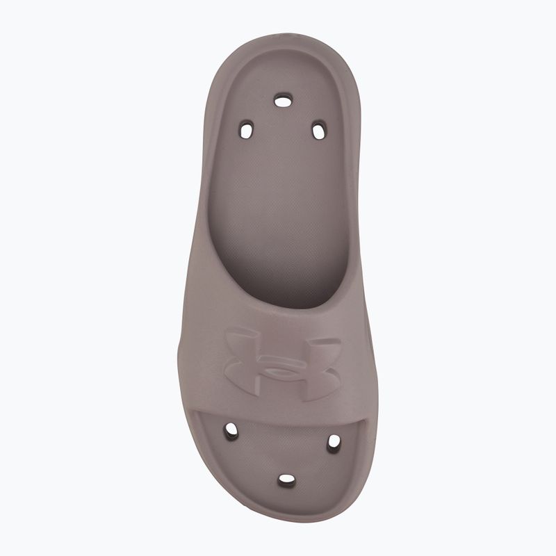 Papuci pentru bărbați Under Armour Locker V Slide gray dawn/gray dawn/gray dawn 5