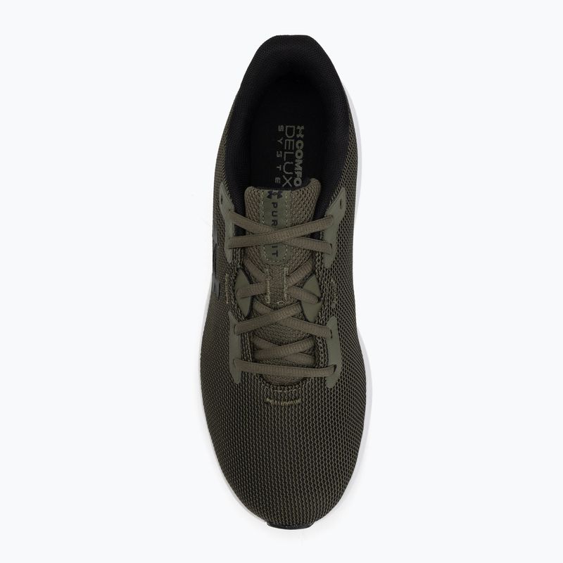 Încălțăminte de alergare pentru bărbați Under Armour Charged Pursuit 4 marine od green/marine od green/black 5