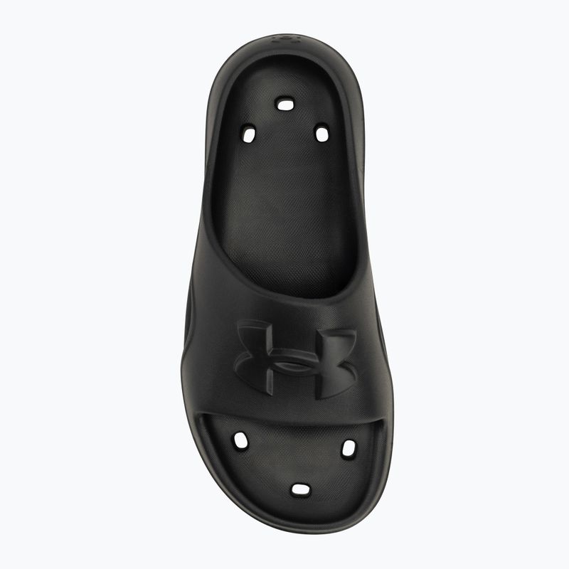 Papuci pentru femei Under Armour Locker V Slide black/black/black 5
