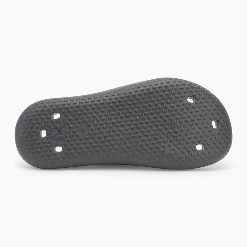 Papuci pentru femei Under Armour Locker V Slide castlerock/castlerock/castlerock 4