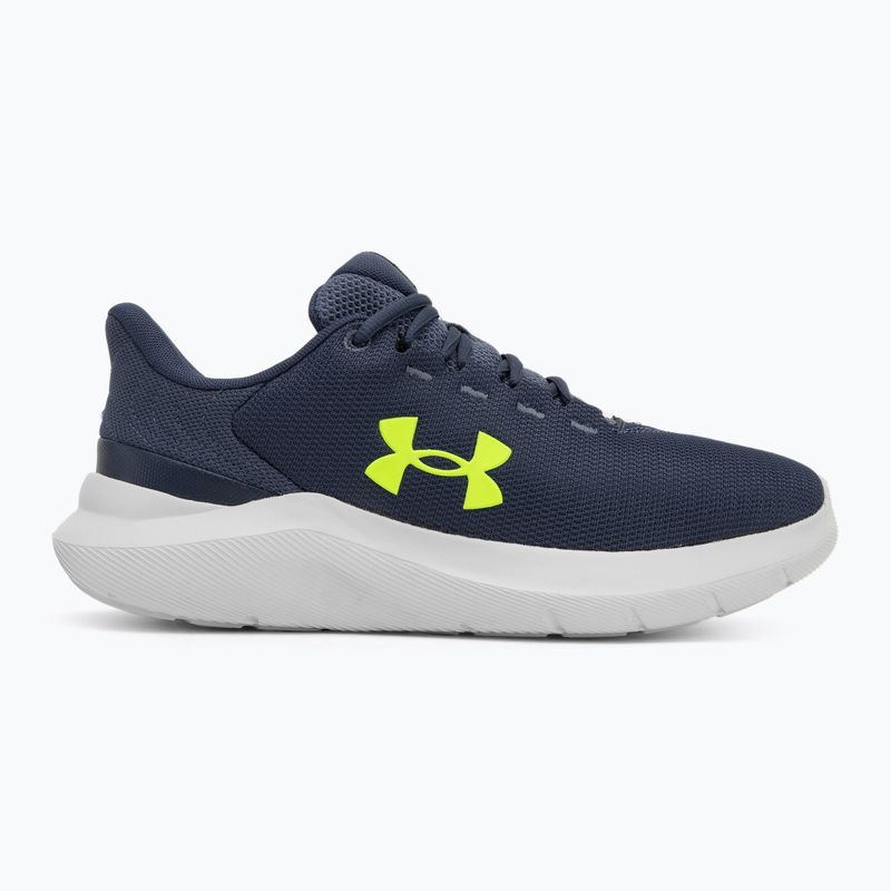 Încălțăminte de alergare pentru bărbați Under Armour Phade RN 3 downpour gray/downpour gray/hyper green 2
