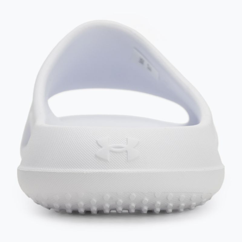 Papuci pentru femei Under Armour Locker V Slide white/white/white 6