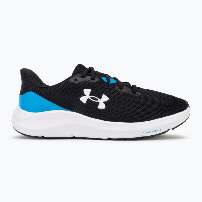 Încălțăminte de alergare pentru bărbați Under Armour Charged Pursuit 4 black/electric blue/white 2