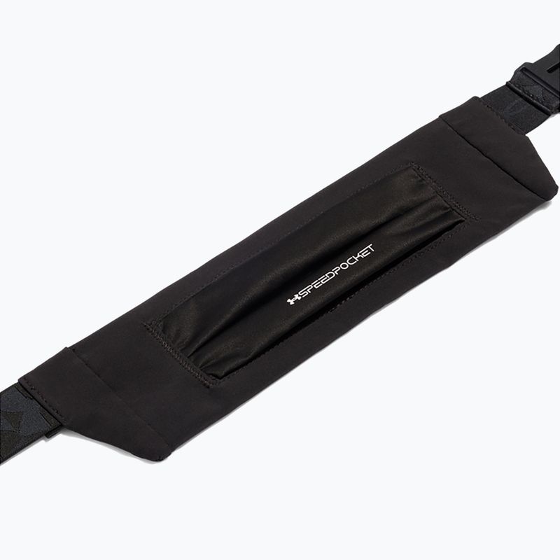 Centură de alergare Under Armour Launch Run black/black/castlerock 2