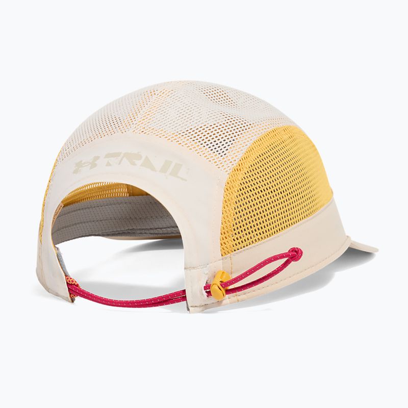 Șapcă pentru bărbați Under Armour Launch Camper stone/noble gold/reflective 2