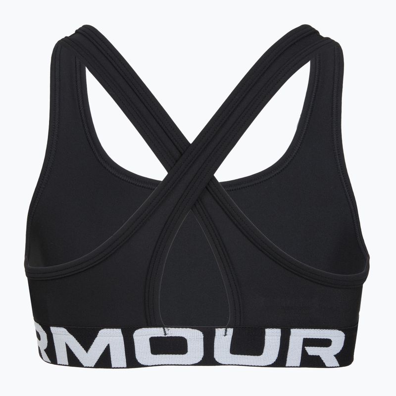 Sutien de antrenament pentru copii Under Armour Crossback black 2
