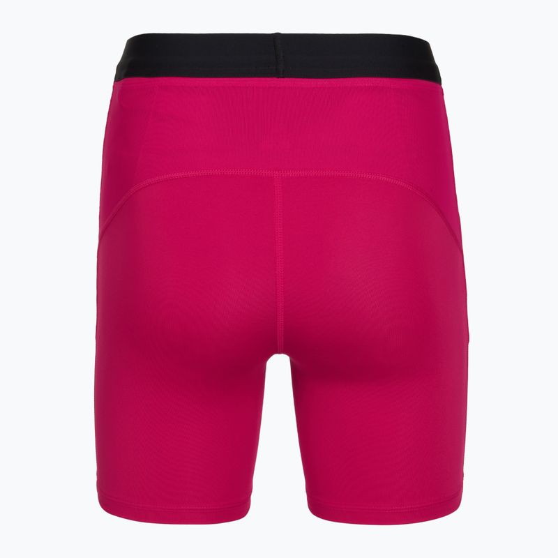 Pantaloni scurți pentru femei Under Armour Trail Run Fitted shaded fuchsia/black 2