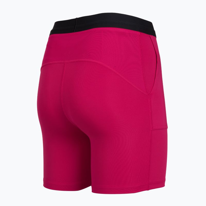 Pantaloni scurți pentru femei Under Armour Trail Run Fitted shaded fuchsia/black 3