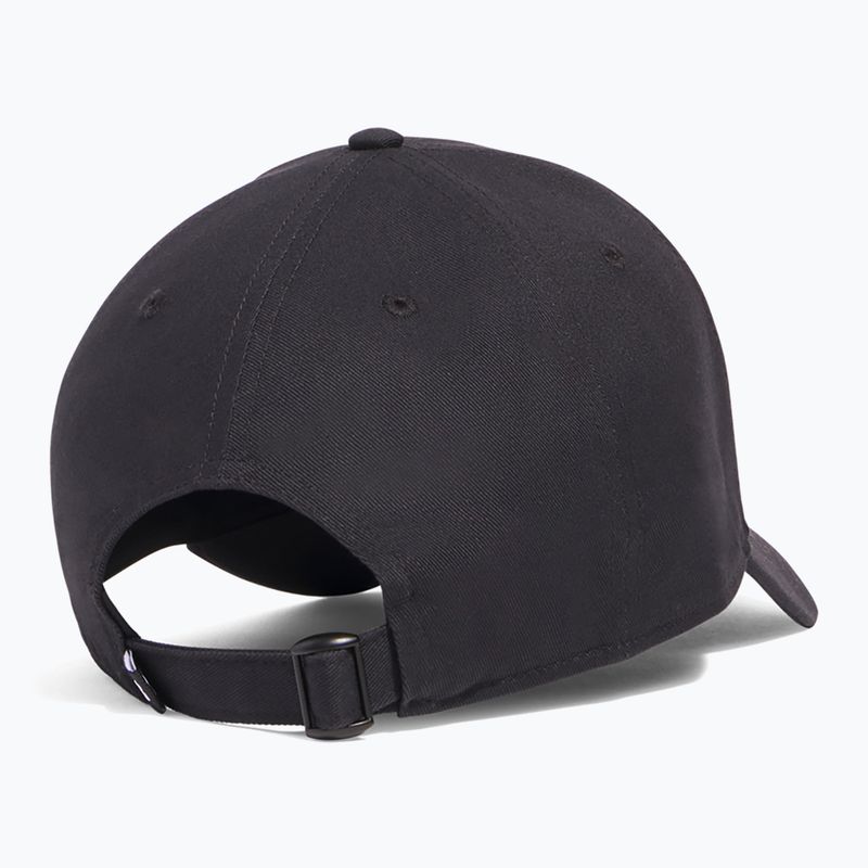 Șapcă pentru bărbați Under Armour Sportstyle Metal Adjustable black/silver 2