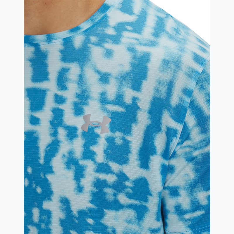 Tricou de alergare pentru bărbați Under Armour Launch Printed stream/reflective 3