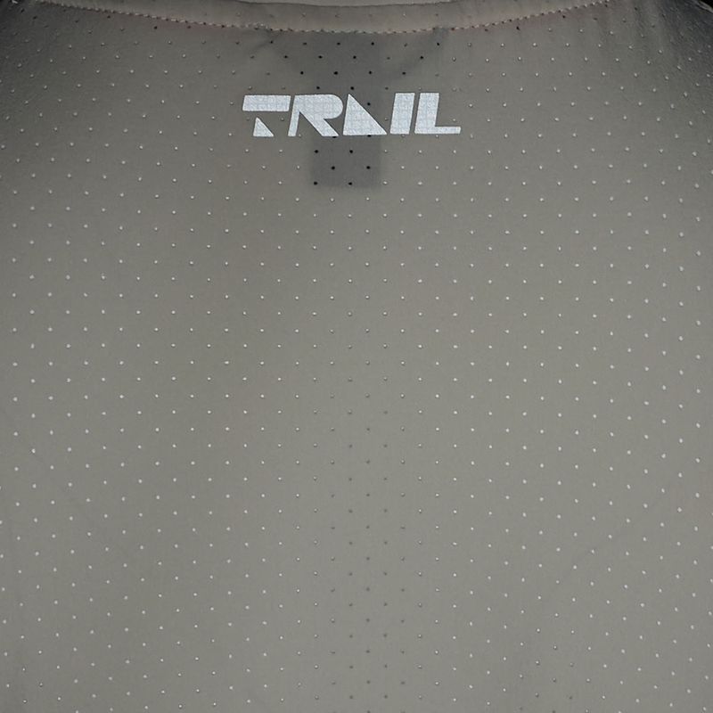Tricou de alergare pentru bărbați Under Armour Trail Run Zip stone/noble gold/reflective 5