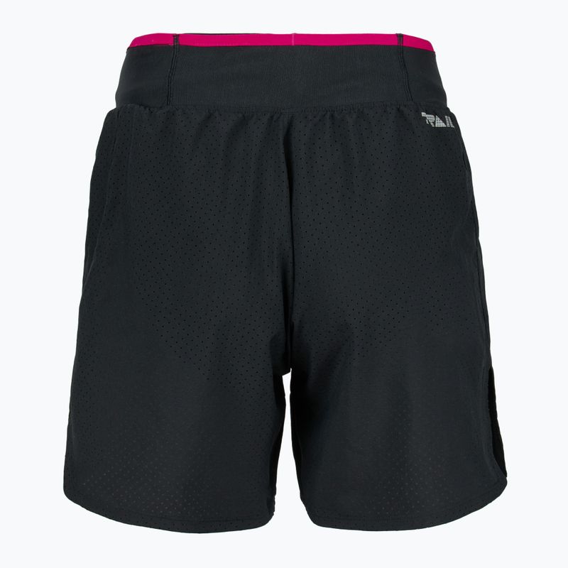 Pantaloni scurți de alergare pentru bărbați Under Armour Trail Run Launch black / reflective 5