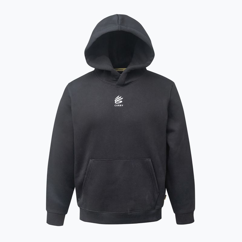 Hanorac pentru bărbați Under Armour Curry Splash Hoodie black / white clay 4