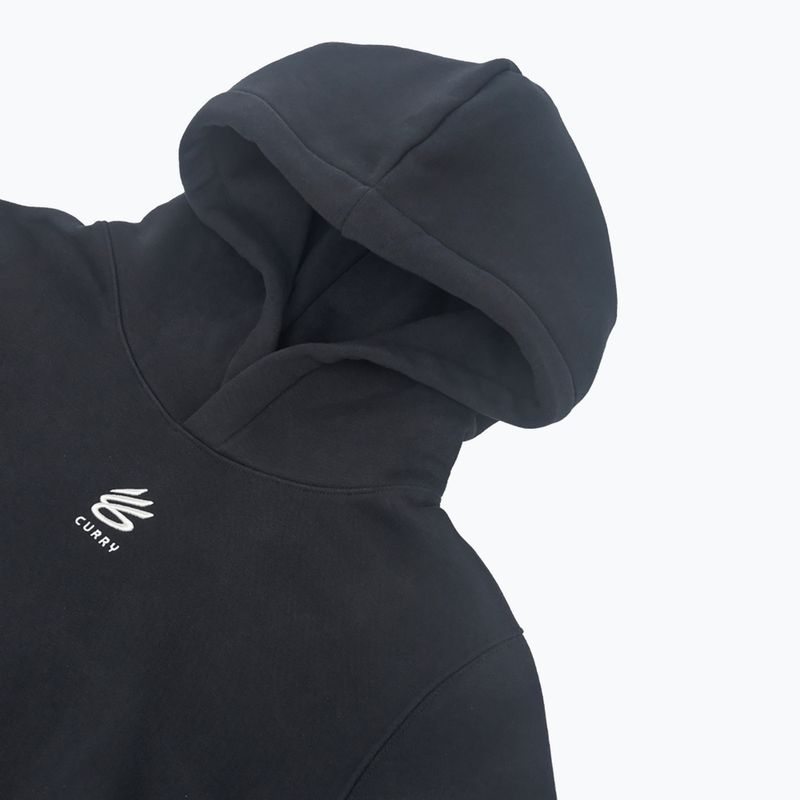 Hanorac pentru bărbați Under Armour Curry Splash Hoodie black / white clay 6