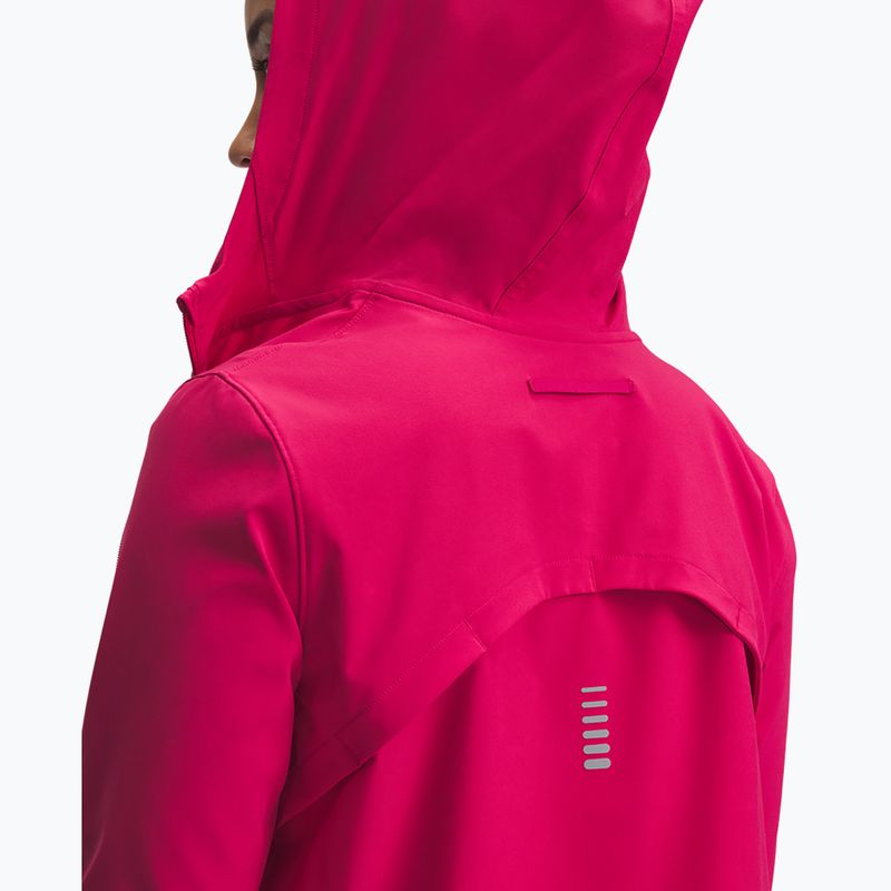 Geacă de alergare pentru femei Under Armour Outrun The Storm shaded fuchsia/reflective 3