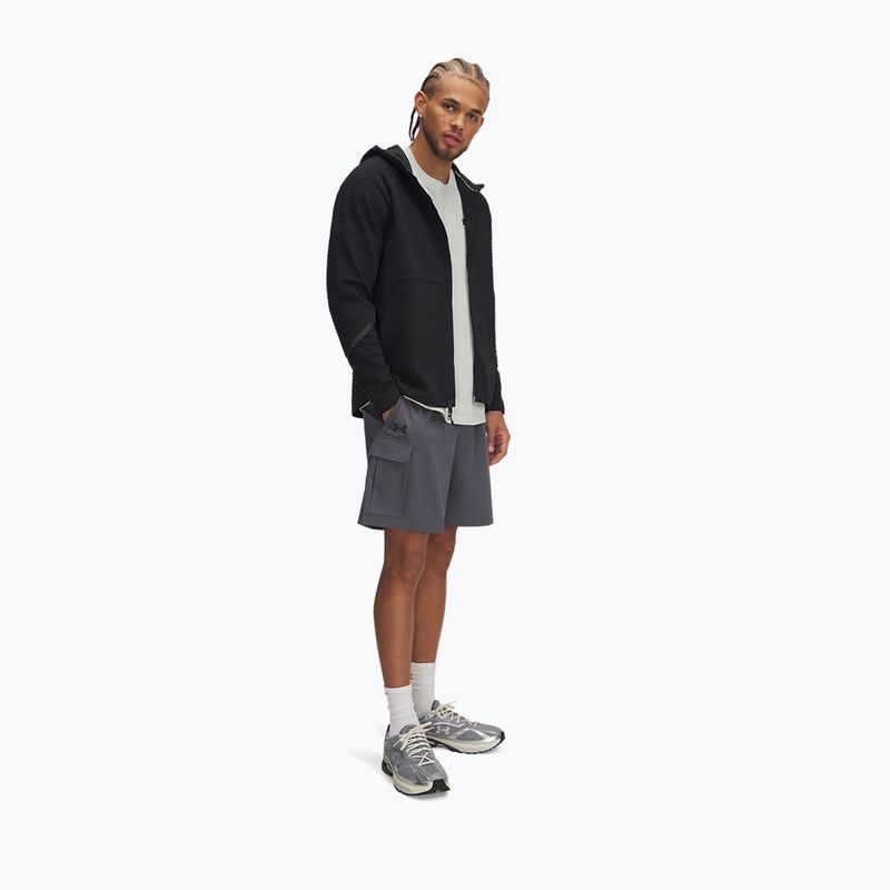 Pantaloni scurți de antrenament pentru bărbați Under Armour Vibe Woven Cargo castlerock/black 2