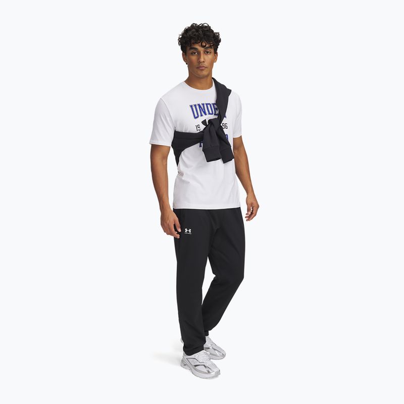 Pantaloni pentru bărbați Under Armour Sportstyle Brawler Pant black/white 2