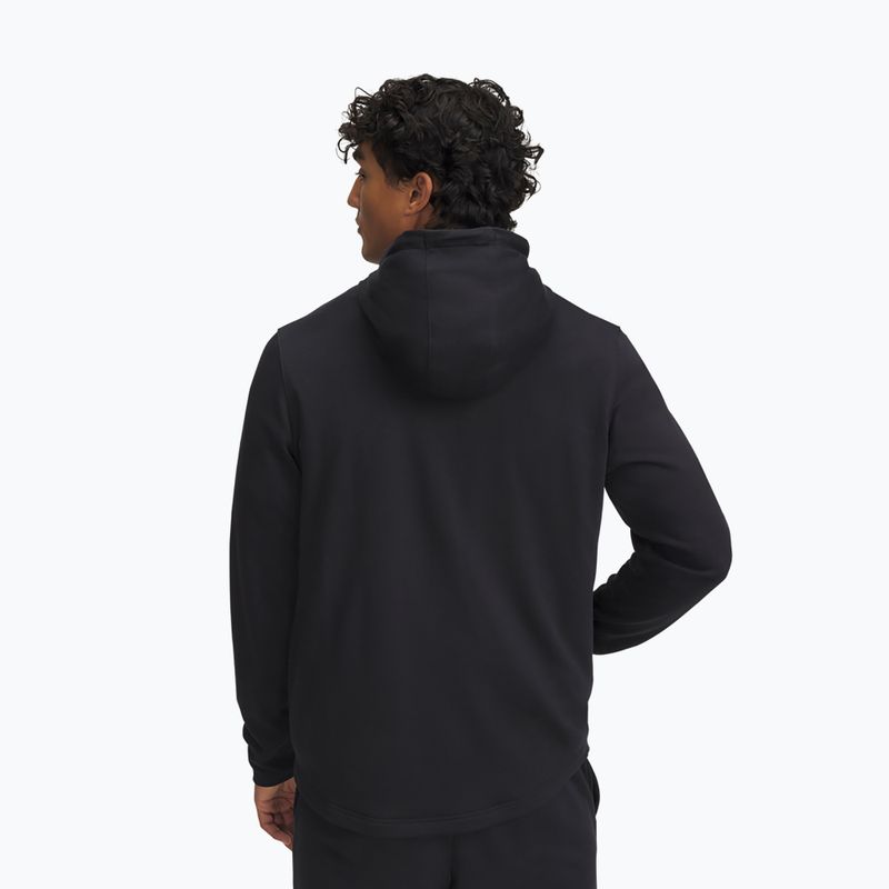 Bluză pentru bărbaț Under Armour Rival Terry Logo black/castlerock/white 2