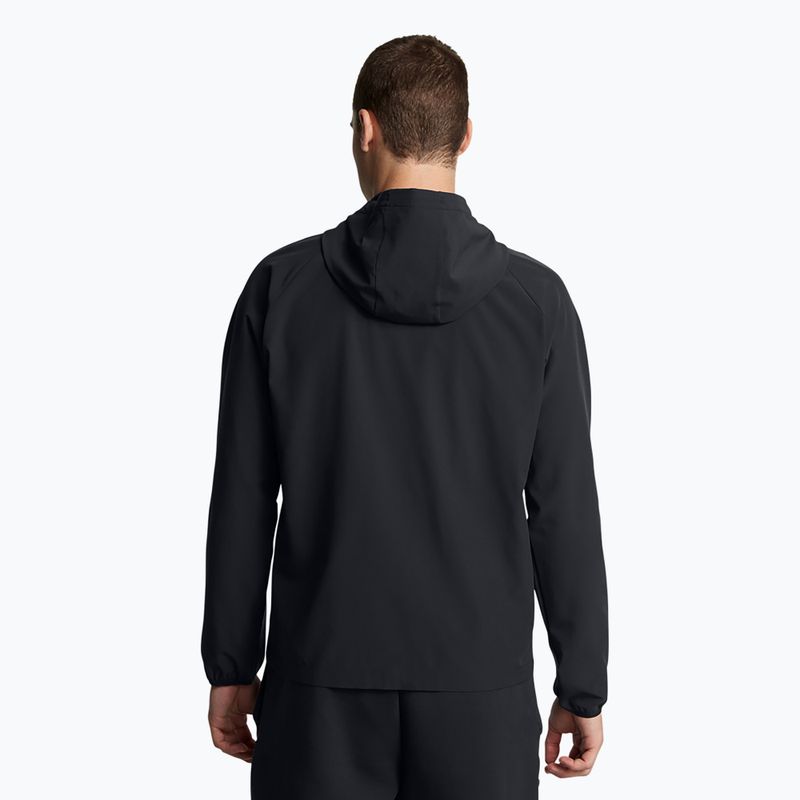 Geacă de antrenament Under Armour Vibe Woven black/white 2