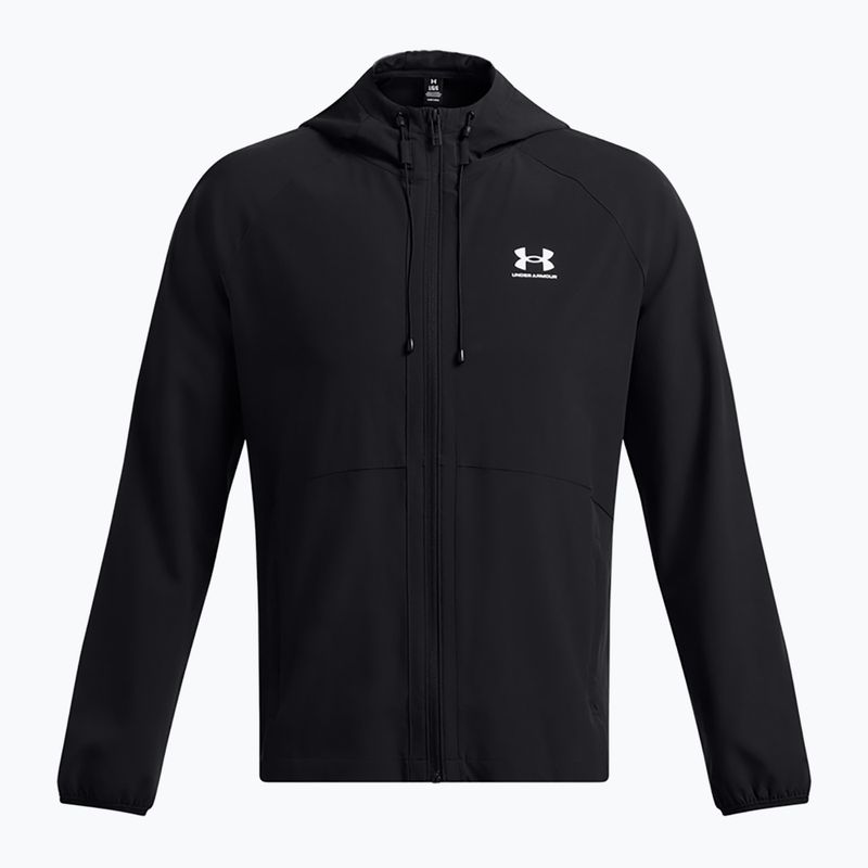 Geacă de antrenament Under Armour Vibe Woven black/white 3
