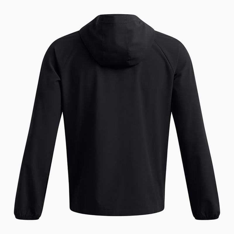 Geacă de antrenament Under Armour Vibe Woven black/white 4