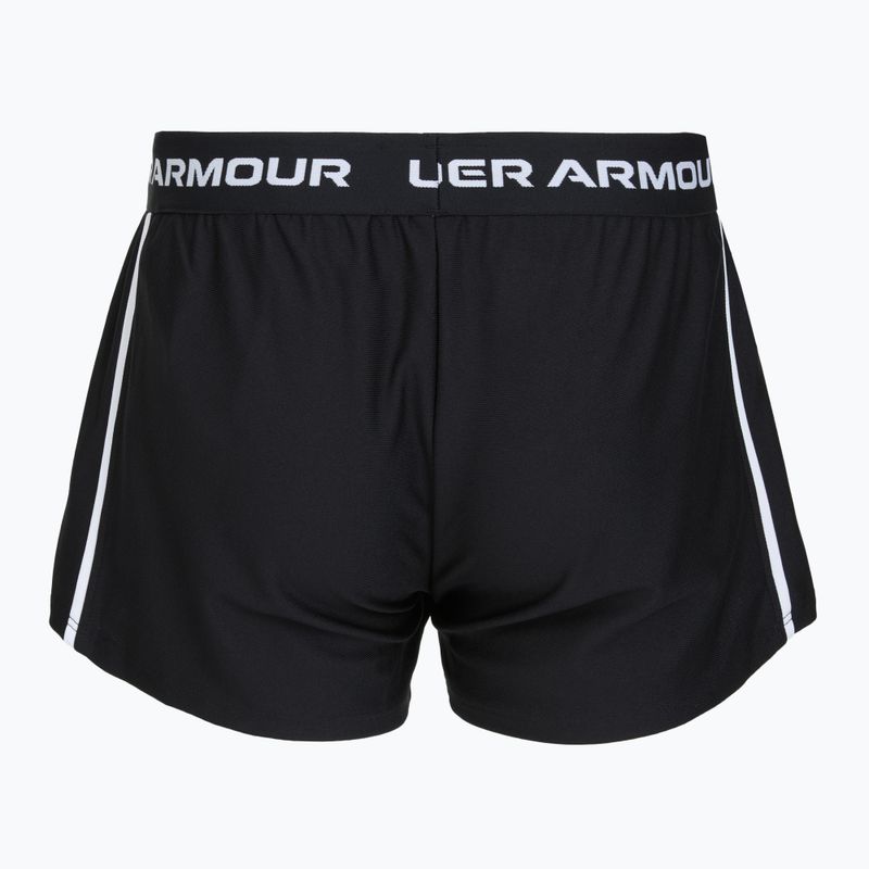 Pantaloni scurți pentru copii Under Armour Tech Play Up black/white 2
