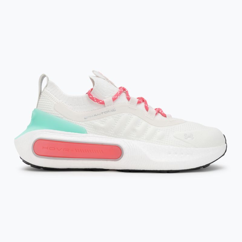 Încălțăminte pentru femei Under Armour Phantom 4 White quartz/comet green/super pink 2