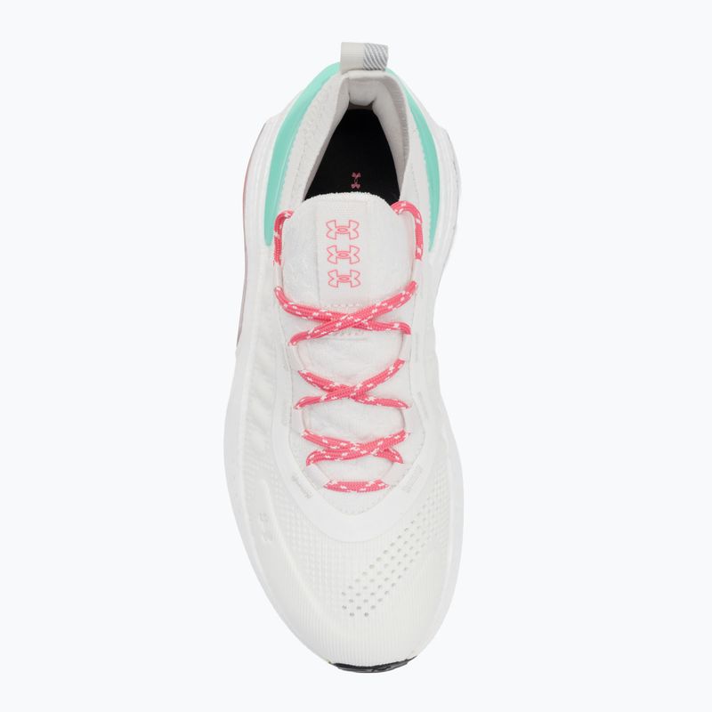 Încălțăminte pentru femei Under Armour Phantom 4 White quartz/comet green/super pink 5