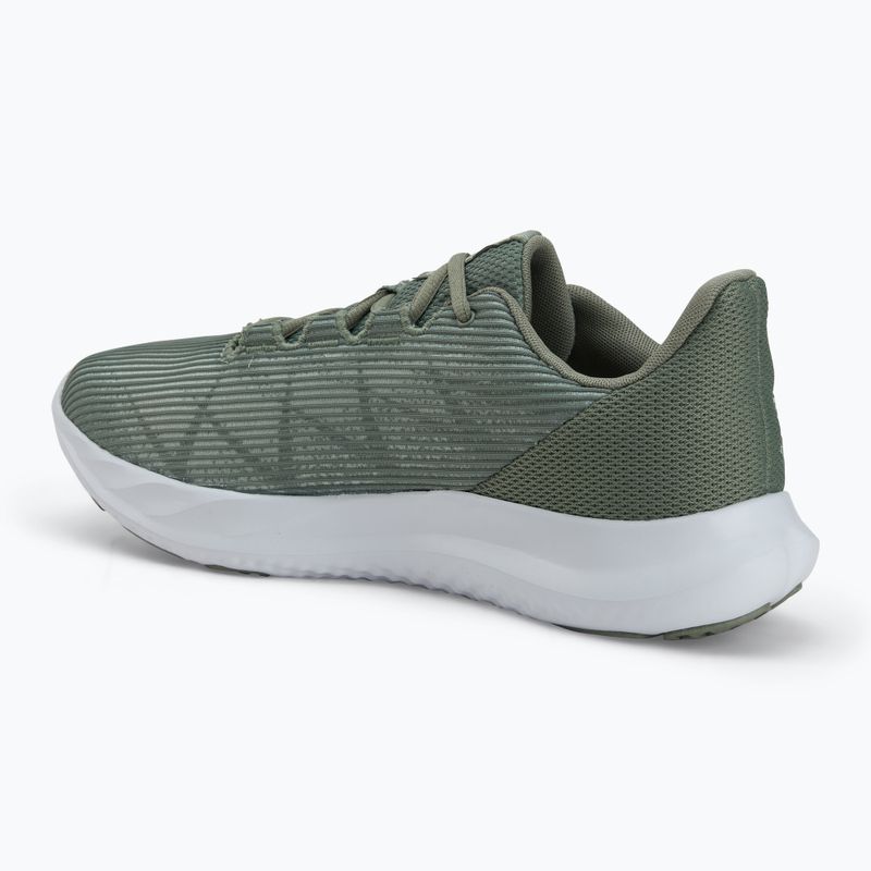 Încălțăminte de alergare pentru bărbați Under Armour Charged Speed Swift silica green/silica green/metallic silica 3
