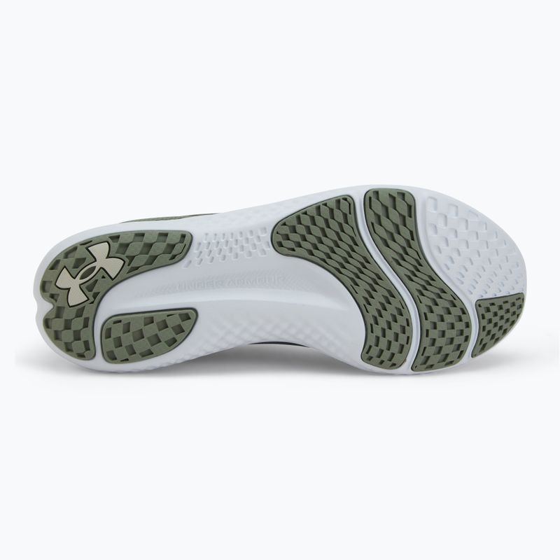 Încălțăminte de alergare pentru bărbați Under Armour Charged Speed Swift silica green/silica green/metallic silica 4