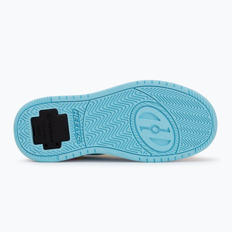 Încălțăminte cu rotile pentru copii Heelys Rezerve FN white/neon pink/aqua/neon yellow 5