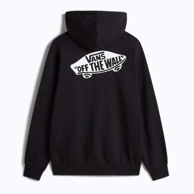 Bluză pentru bărbați Vans Style 76 II Loose Ft Full Zip Po black/white 2