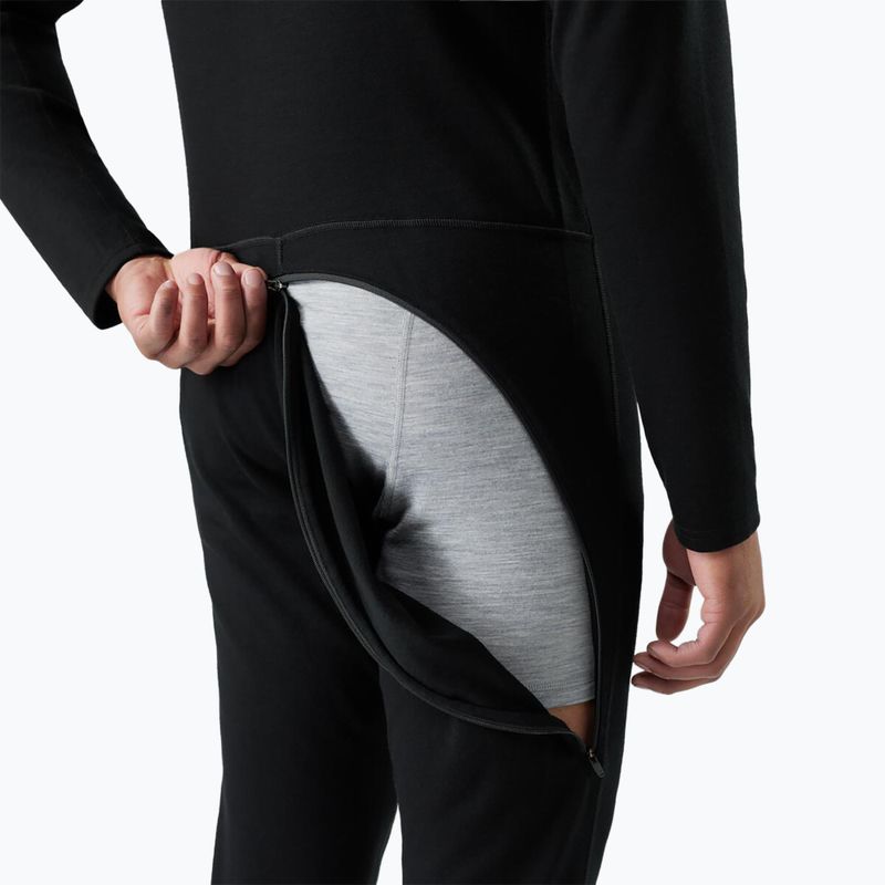 Combinezon termoactiv pentru bărbați Smartwool Classic Thermal Merino Base Layer One Piece black 3