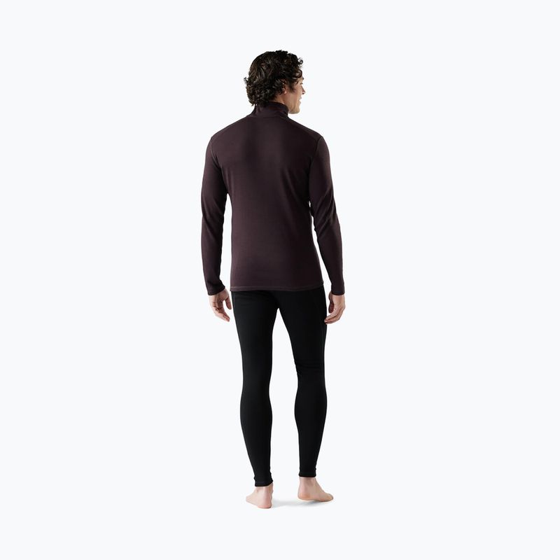 Bluză termoactivă pentru bărbați Smartwool Classic Thermal Merino Base Layer 1/4 Zip Boxed mink heather 2