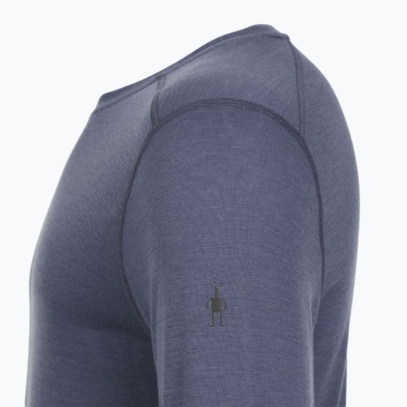 Longsleeve termoactiv pentru bărbați  Smartwool Classic All-Season Merino Baselayer Boxed nightfall blue 5