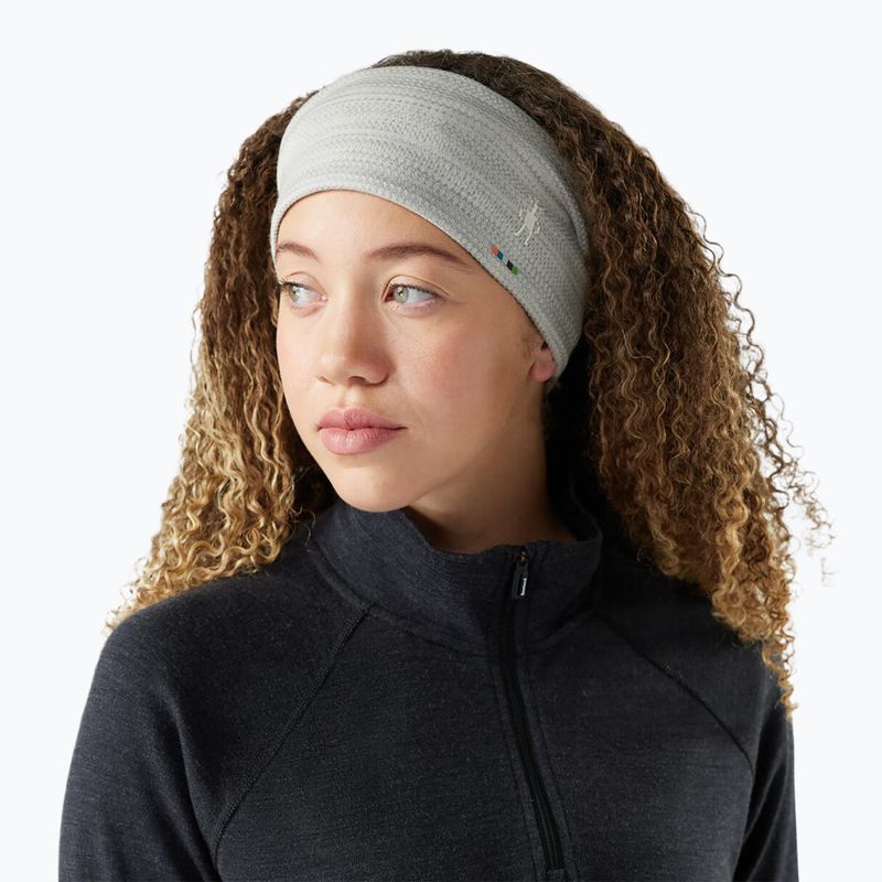 Bentiță Smartwool Thermal Merino Reversible light gray color shift 3
