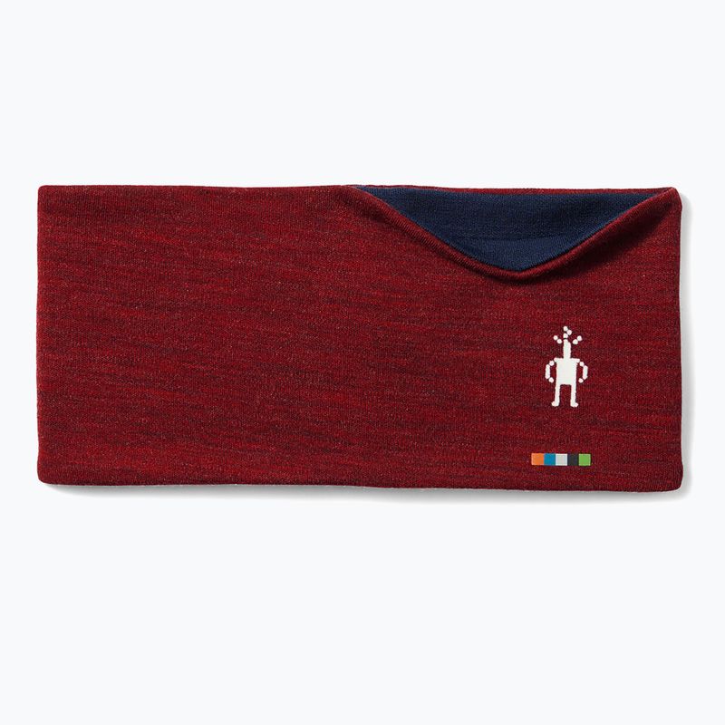 Bentiță Smartwool Thermal Merino Reversible deep navy/currant heather